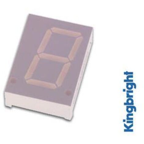 AFFICHEUR 7 SEGMENTS 20MM ANODE COMMUNE - SUPER ROUGE VELLEMAN SA08-11EWA (1/3)