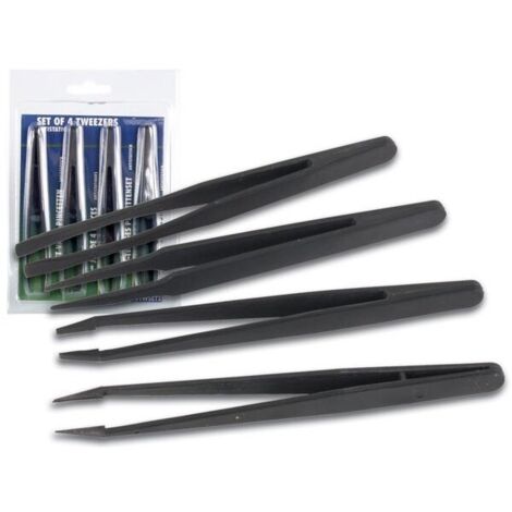 ENSEMBLE DE 4 BRUCELLES NON-CONDUCTRICES VELLEMAN VTTWSET2