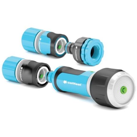 CELLFAST - JEU AVEC PISTOLET D'ARROSAGE MULTIFONCTIONS - ERGO - 1/2'' PEREL CF53-510 (1/2)
