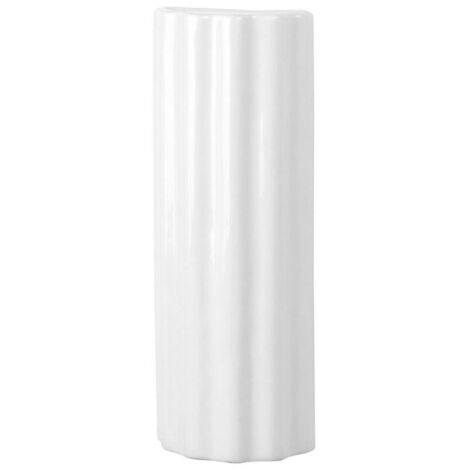 SATURATEUR CERAMIQUE PLAT DEMI LUNE ONDULE 7.5 X3.5 X20.5CM FRANDIS 280052