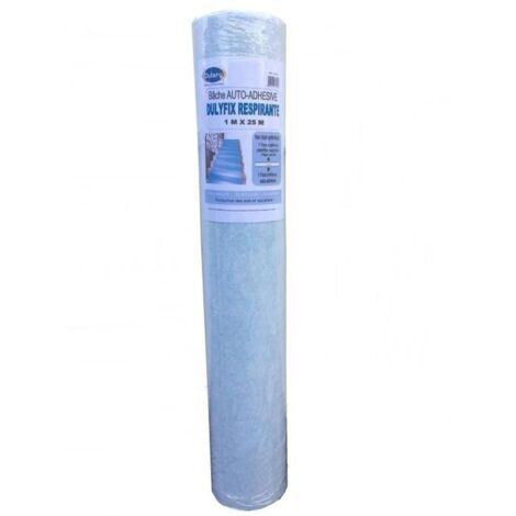 Dulary – Bâche de peinture respirante 1m x 25m – Auto-adhésive – Imperméable – Protection sol pour travaux intérieurs (1/5)