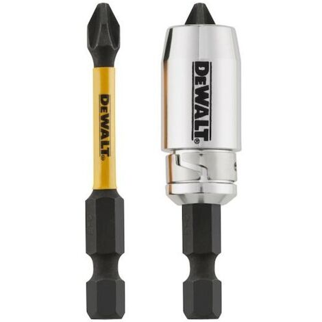 Dewalt – Embouts de vissage TORSION PH2 50mm – Lot de 3 – Ajustement positif pour clés à chocs – Durée de vie maximale sous couples élevés