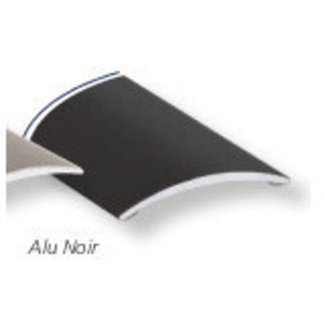 SEUIL DEMI.BOMBE NOIR 30MM 2M70 ADH ALU 2.70M ROMUS 2059 (1/2)
