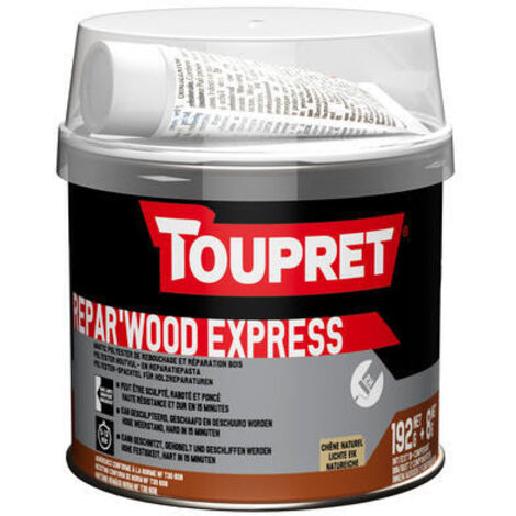 TOUPRET END REBOUCH BOIS POT 1.25KG INTERIEUR/EXTERIEUR RPBO1.25D
