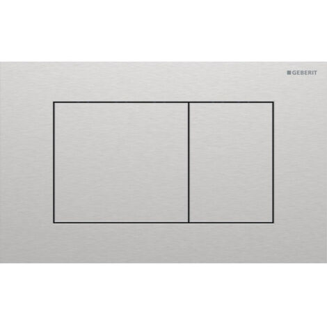GEBERIT 115629FW1 Sigma 40 Plaque de déclenchement, pour chasse d'eau double volume (1/3)