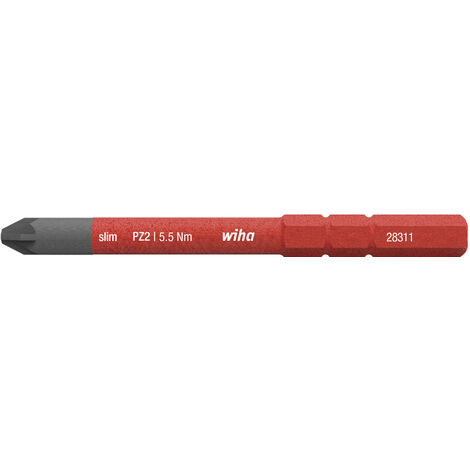 Wiha Embout slim electric Pozidriv PZ2 x 75 mm (34586)