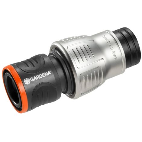 Raccord d'arrosage GARDENA 18254-50 plastique avec système aquastop Ø 19 mm (3/4), raccord enfichable Premium