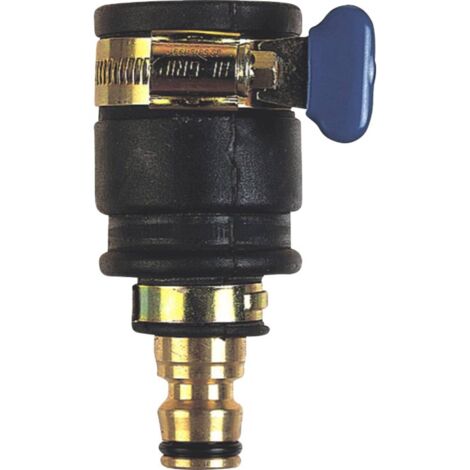 Raccord de robinetterie à emboîtement en laiton massif – Filetage entrée 20-30 mm – Blocage par roulement à billes – Serrage fileté pour tuyaux souples – C.K Magma