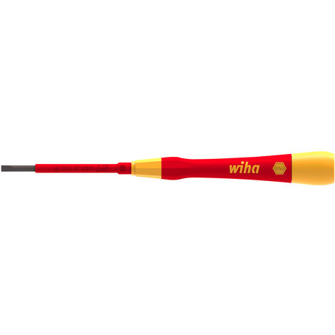 Wiha Tournevis de précision PicoFinish® electric Fente 3.0 mm x 65 mm (42377)