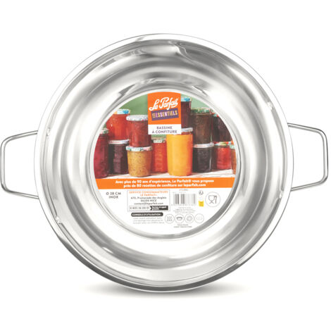 Le Parfait - Bassine à confiture inox 38 cm
