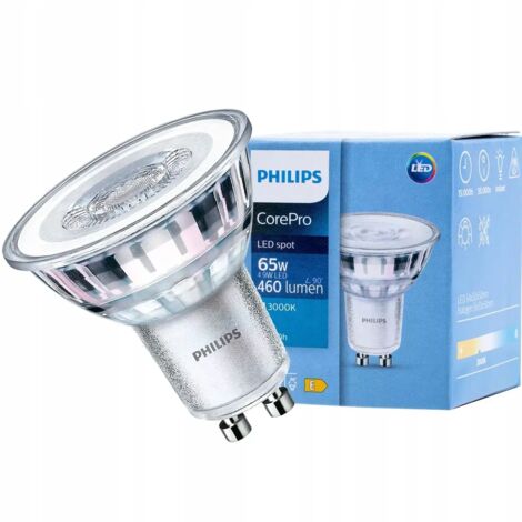 Ampoule led corepro philips clagu1065830g2-gu10 4,9w 3000k (1/5)