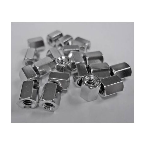 Renkforce RF-4415018 Écrou argent 20 pc(s) A743702 (1/4)