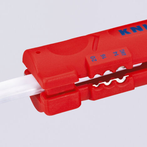 Pince à Dénuder Knipex 16 64 125 SB - Pour Câbles Plats Et Ronds - Neuf Avec Emballage