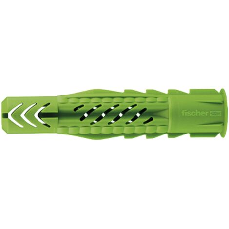 Fischer – Cheville universelle UX Green Ø8x50mm – Pour béton armé – Charge maximale 50kg – Lot de 10 chevilles en matières renouvelables