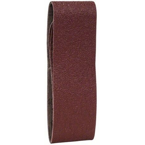 Bosch – Bande abrasive de ponceuse 2608606082 Grain 80 – Dimensions 75 x 533 mm – Pack de 10 pièces – Pour ponçage bois dur et métal - MM 10 PC