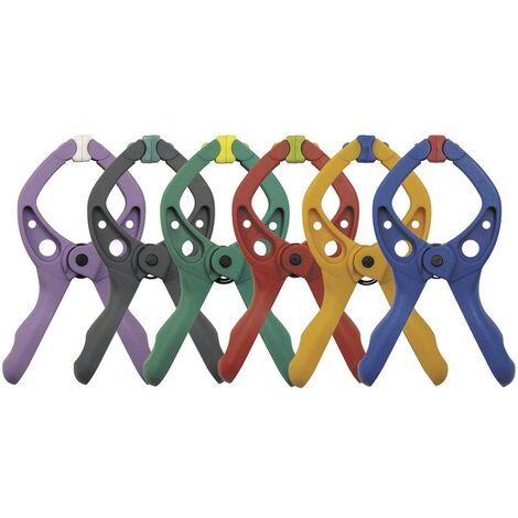 4 microfix - pinces à ressort Wolfcraft 3432000 W86550