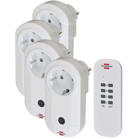 Comfort-Line Funkschalt-Set CE1 4001, Schaltsteckdose Schaltleistung: 1000 W