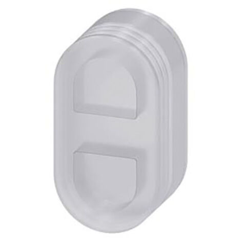 SIEMENS SIRIUS ATC - CAPOT PROTECTION EN SILICONE POUR BOUTON POUSSOIR DOUBLE RASANTE TRANSPARENT 3SU1900-0DG70-0AA0