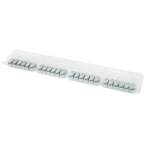 RJ45, AMJ-FEMELLE K CAT.6A TELEGÄRTNER J00029B0061 RJ45 BOÎTIER FEMELLE RJ45 GRIS ZINC 24 PC(S) (1/2)