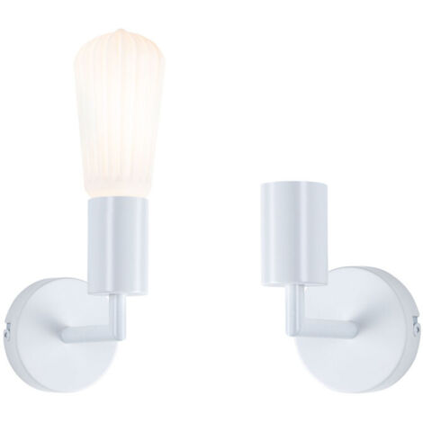 PAULMANN APPLIQUE MURALE E27 RAVI IP44 230V DIAMÈTRE 19CM NOIR - 71139 71138 (1/5)
