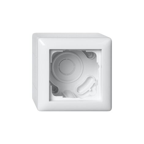 GIRA 1061 03 BOITIER DE PRISE DE COURANT BLANC (106103) (1/2)