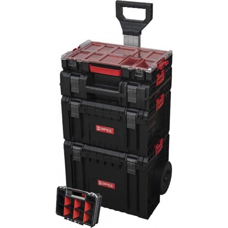 Boîte à outils modulaire 5 en 1 – Système de rangement 28L – Résistant à l'eau et aux chocs – Pour professionnels – Patrol