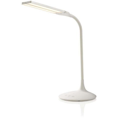 LAMPE DE TABLE LED RÉGLABLE COMMANDE TACTILE 3 MODES DE LUMIÈRE BATTERIE RECHARGEABLE 280 LM NEDIS (1/5)
