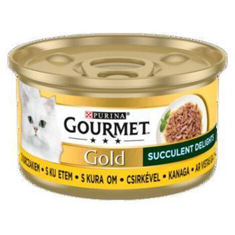 Gourmet GOLD Délices succulents au poulet 85 g
