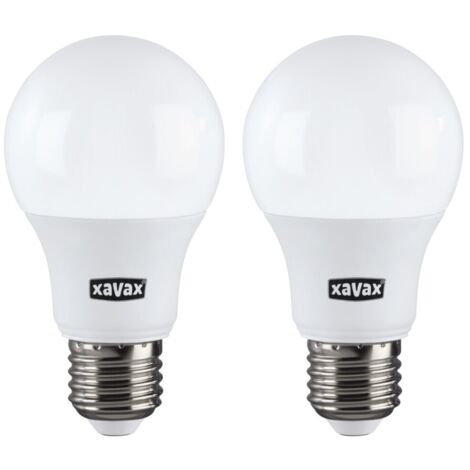 AMPOULE LED, E27, 806LM, LAMPE INCAND., BLANC CHD, 2 P. XAVAX (1/3)