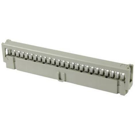 HARTING 09 18 550 6813 FEDERLEISTE RASTERMASS: 2.54MM ANZAHL REIHEN: 2 1 PC(S) (1/2)