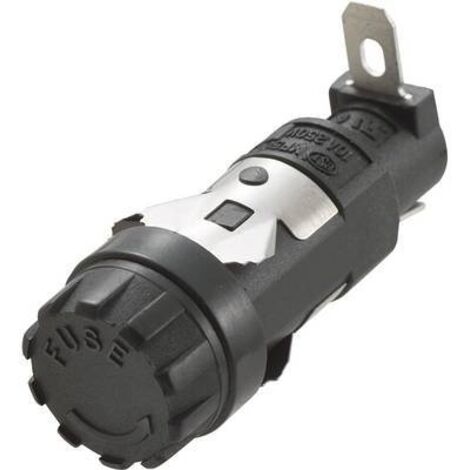 TRU COMPONENTS R3-11 SICHERUNGSHALTER S'ADAPTE (SICHERUNGEN) FEINSICHERUNG 5 X 20MM 10A 250 V/AC (1/2)