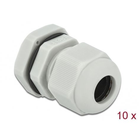 DeLOCK Delock 60197 - Gris - Plastique - 10 pièce(s) - PG11 - 1 cm - IP68 (1/5)