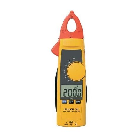 PINCE AMPÈREMÉTRIQUE, MULTIMÈTRE NUMÉRIQUE FLUKE FLUKE 365 CAT III 600 V, CAT IV 300 V AFFICHAGE (NOMBRE DE POINTS):20