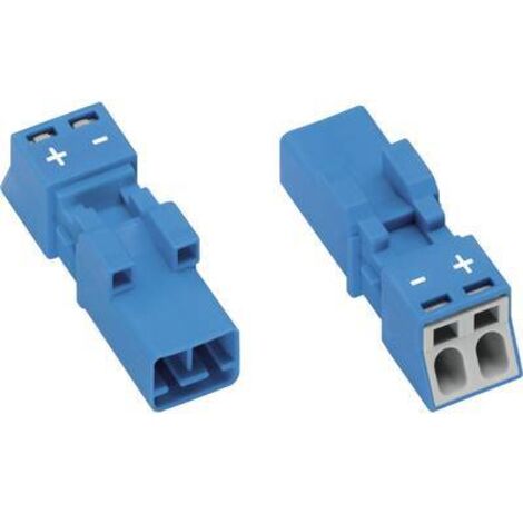 WAGO 890-1112 connecteur électrique bleu 2 broches 16A (1/2)