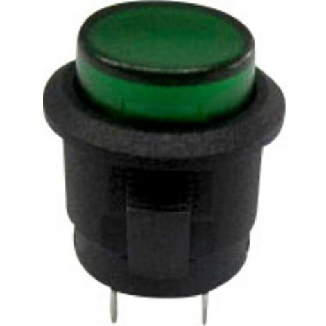 Bouton-poussoir TRU COMPONENTS TC-R13-523AL-05GN 1587807 250 V/AC 1.5 A 1 x Off/(On) à rappel 1 pc(s) S646741 (1/5)