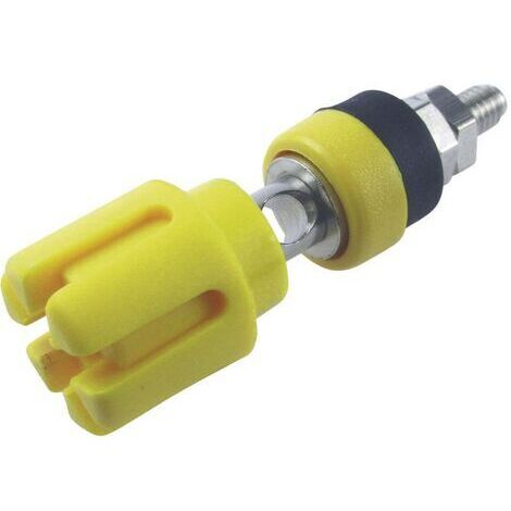 Borne de polarité Ø stylo (détails): 4 mm Cliff CL159775 jaune 30 A 1 pc(s) D78787 (1/4)