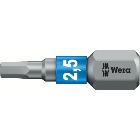 WERA 05056682001 EMBOUT 840/1 BTZ 2,5 X 25 MM
