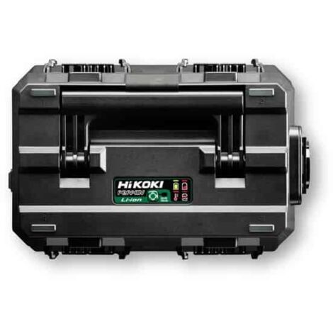 Hikoki – Chargeur rapide pour électroportatif 18V – Multi-batteries 4 en 1 – Port USB – Avec 2 batteries 2.0Ah – UC18YTSLW0Z