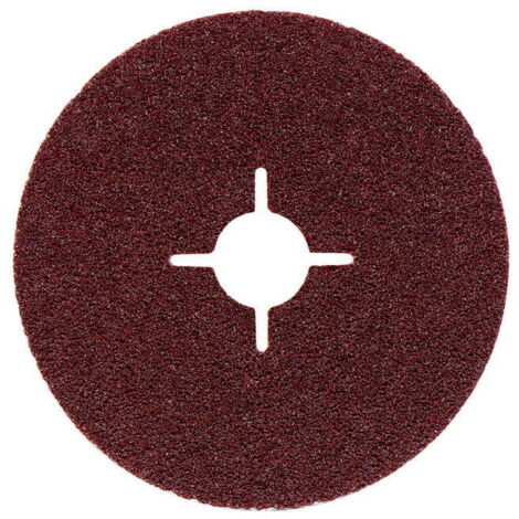 Disque fibre 125 mm P 40, corindon brun, acier, métaux non-ferreux metabo 25 pièces