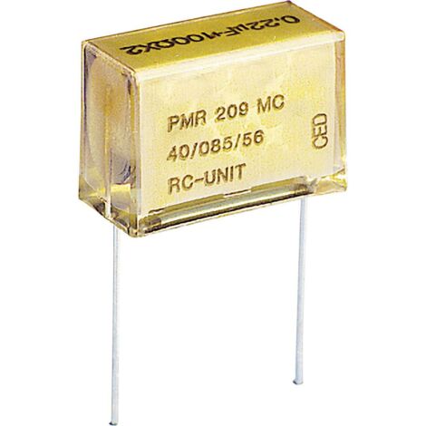 CONDENSATEUR ANTI-PARASITE PMR KEMET PMR209MB5470M100R30 SORTIE RADIALE 0.047 F 250 V/AC, 630 V/DC 20 % 1 PC(S) (1/3)