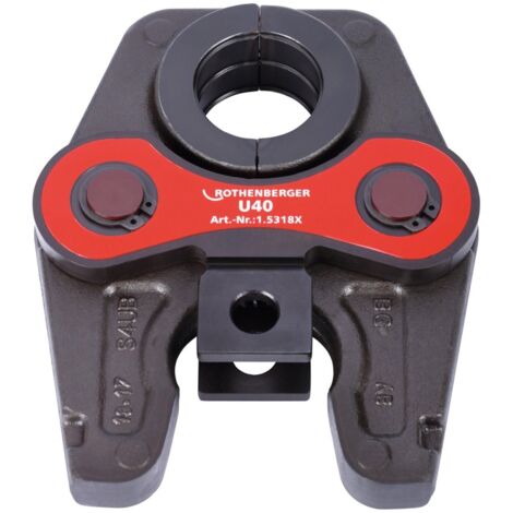 ROTHENBERGER Mâchoire à sertir Standard, U, 40 - 015318X