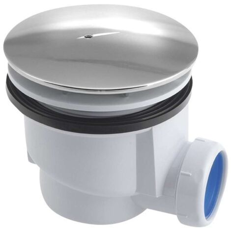 Aqualine Accessoires - Bonde pour receveur de douche, diamètre 90 mm, DN40, ABS/chrome PF408 (1/4)