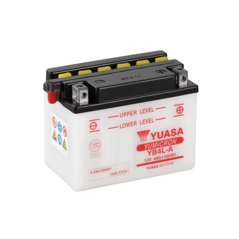 YUASA YB4L-A BATTERIE DE MOTO YB4L-A -Y- (1/3)