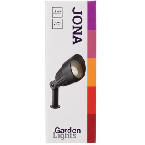 GARDEN LIGHTS - JONA - SPOT LUMINEUX - 12V - 320LM - 3.4W - 3000K VELLEMAN GL3225011 (1/4)
