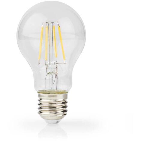 AMPOULE LED FILAMENT E27 A60 3.8 W 806 LM 2700 K BLANC CHAUD STYLE RÉTRO 1 PIÈCES NEDIS (1/4)