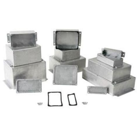 BOÎTIER ÉTANCHE EN ALUMINIUM COULÉ AVEC BRIDE VELLEMAN GBS11MF (1/2)