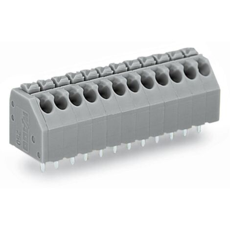 BORNIER À RESSORT WAGO 250-123/000-006 1.50 MM² NOMBRE DE PÔLES (NUM) 23 BLEU 1 PC(S) (1/3)