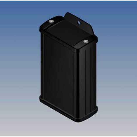 Boîtier En Aluminium - Noir - 100 X 59 9 X 30 9 Mm - Avec Bride (1/2)