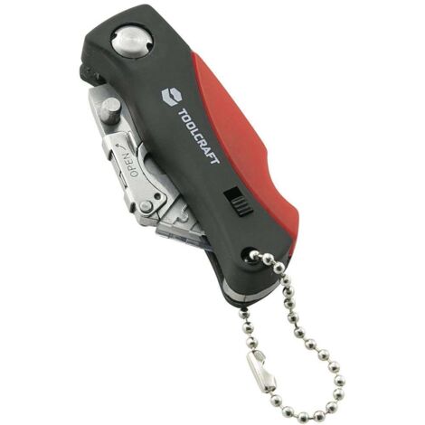 TOOLCRAFT 2239066 MINI COUTEAU UNIVERSEL 2K CUTTER TO-6717198 (1/4)