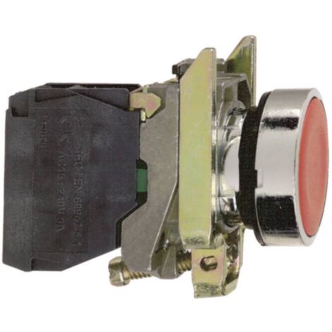 Harmony bouton-poussoir vert Ø22 - à impulsion affleurant - 1F - XB4BA31